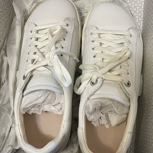 Birkenstock sneakers.